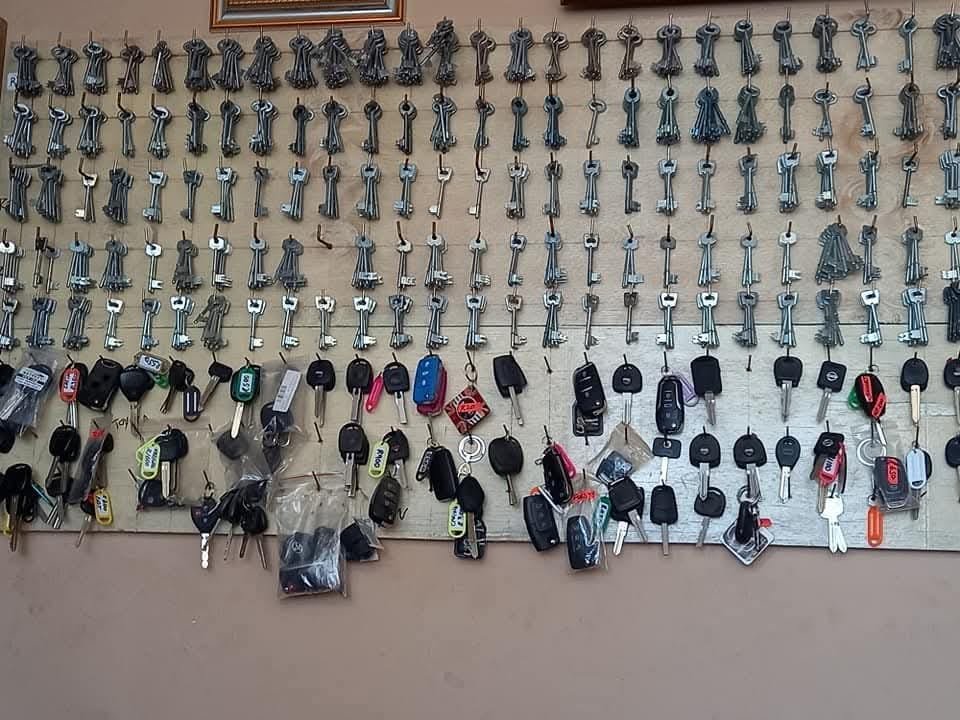 Keys on display at Kazin Keys